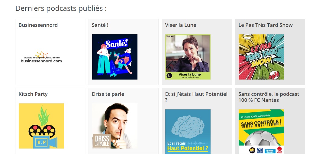 screenshot podcastfrance