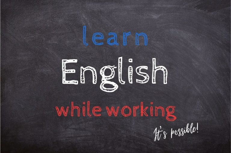 imparare inglese lavorando