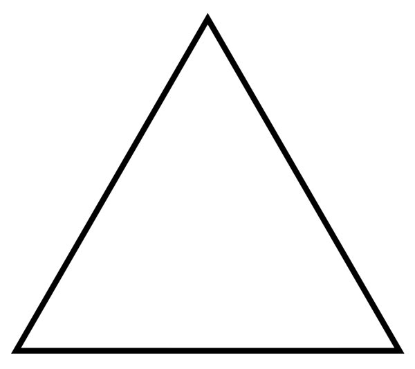 simboli portafortuna triangolo